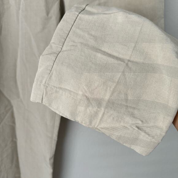 Vintage Drapers & Damons Womens Beige Linen Blend Pants Stretch Pull-On Size 8 - Picture 5 of 8